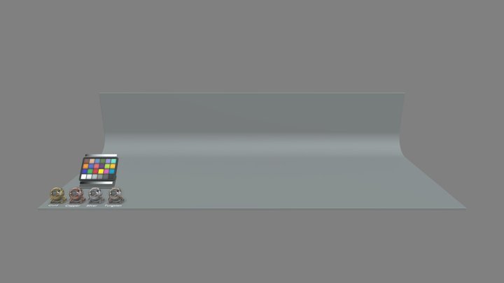 LookDev - SSR/SSAO - Default lighting 3D Model