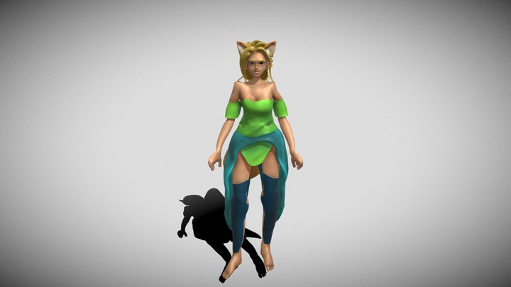 Aitana, el ojo de la montaña 3D Model