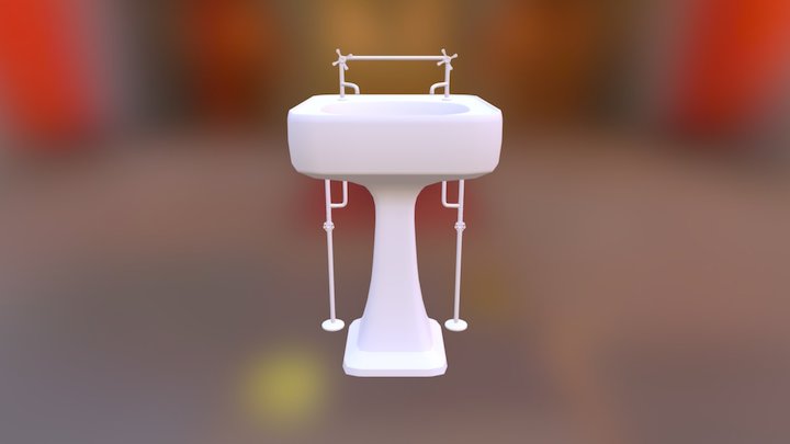 Bathroom Sink 3D Model