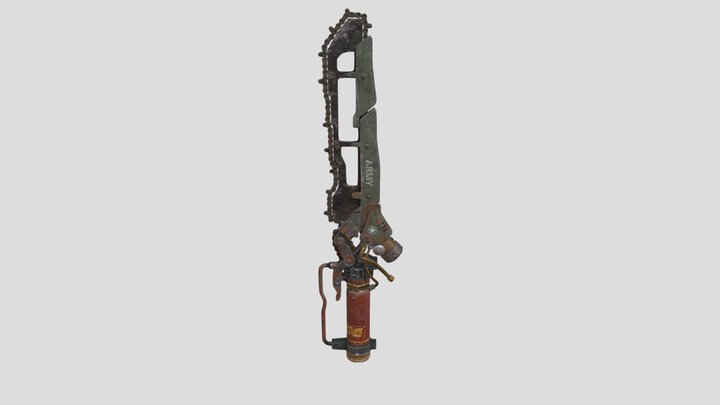 Chainsaw 3D Model