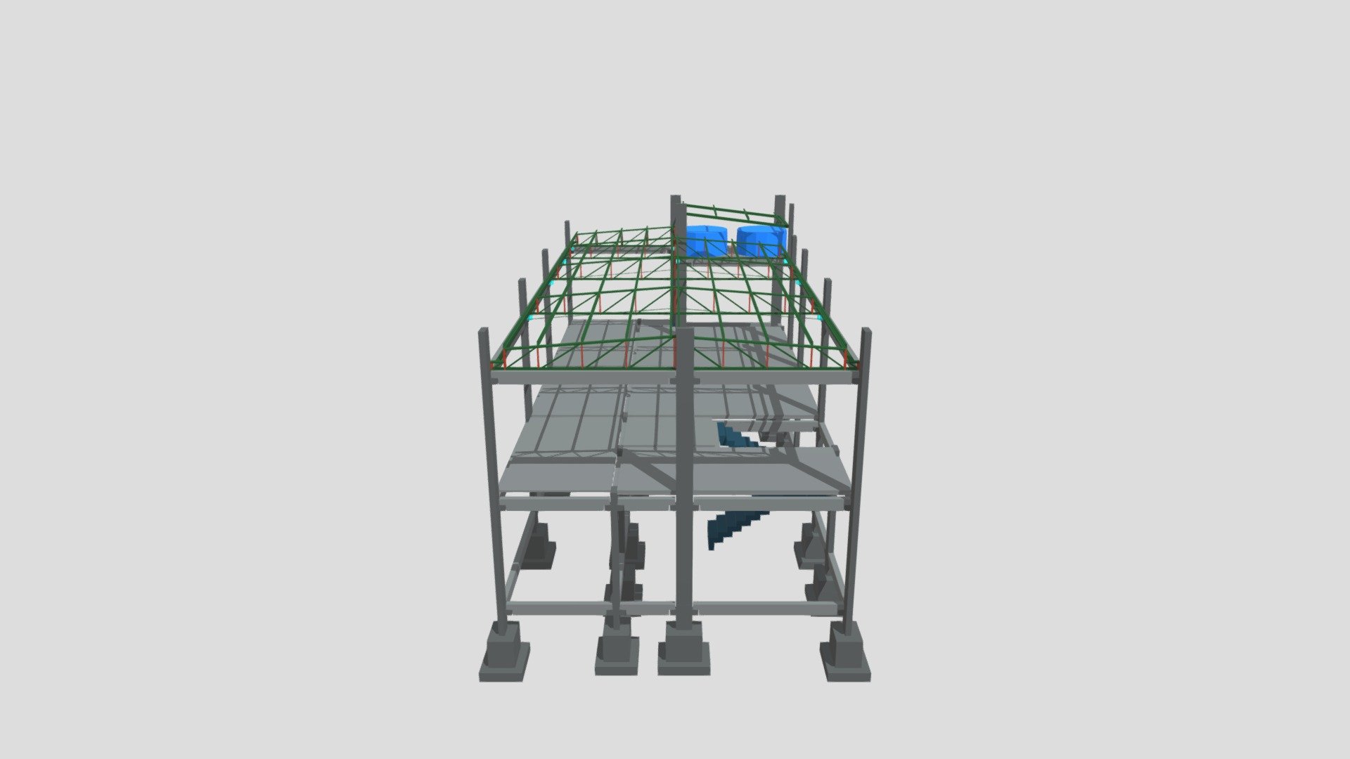 Modelagem Estrutural - Comercial 17x8,65