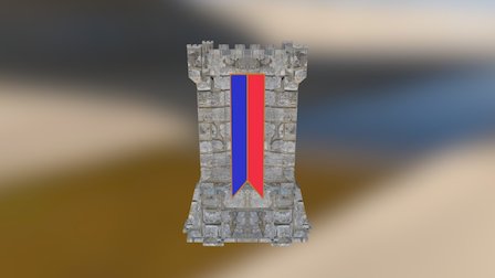 Medieval Tower 3D Model