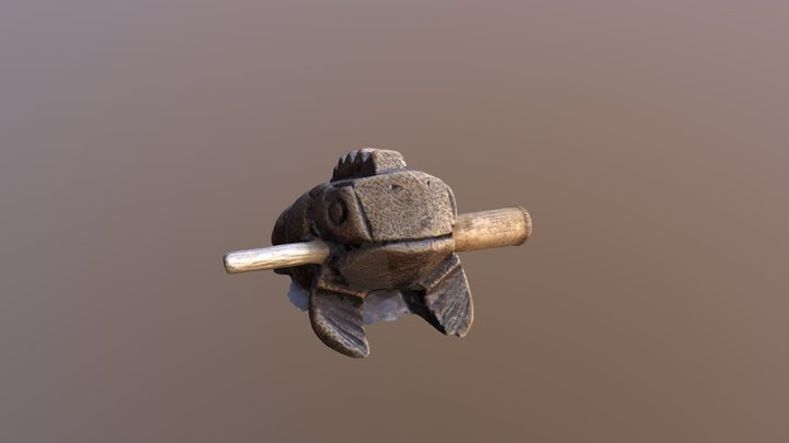 Money Frog 3D Model