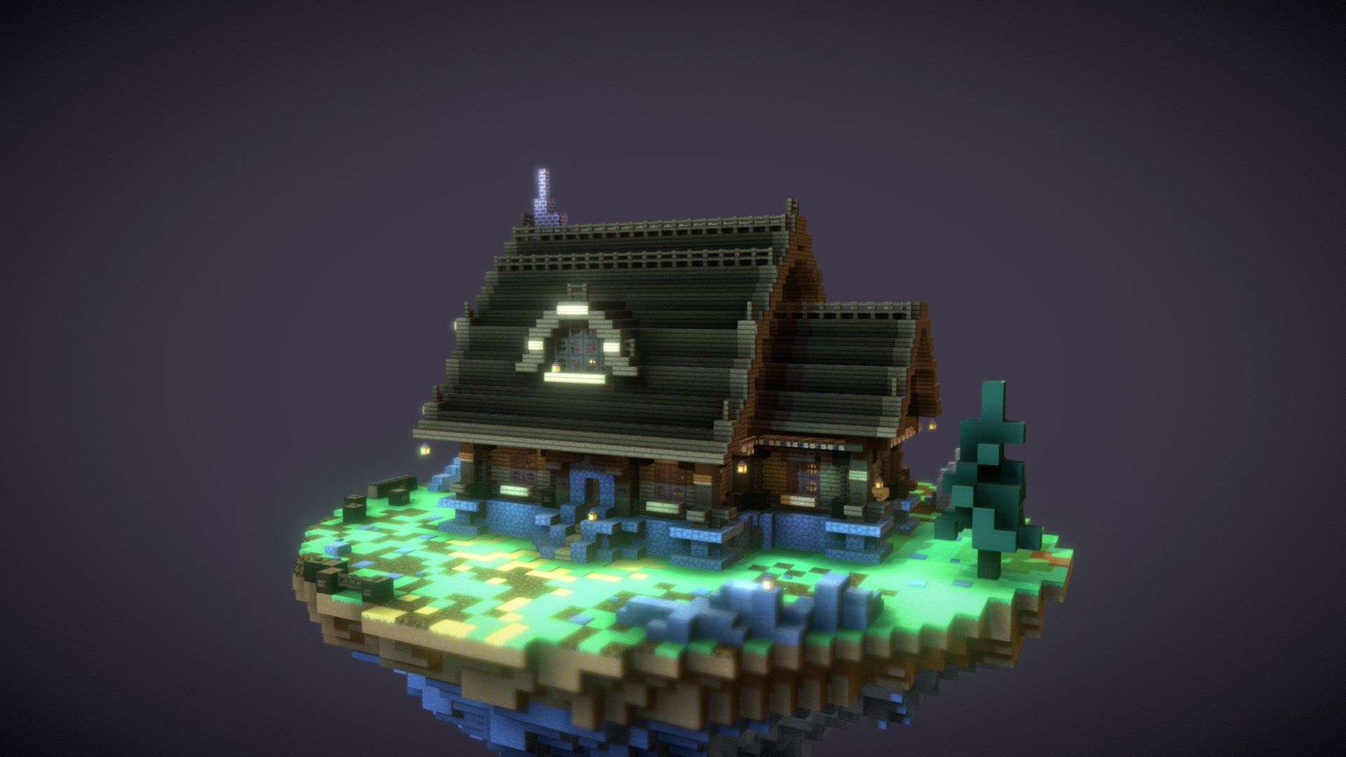 minecraft medieval house