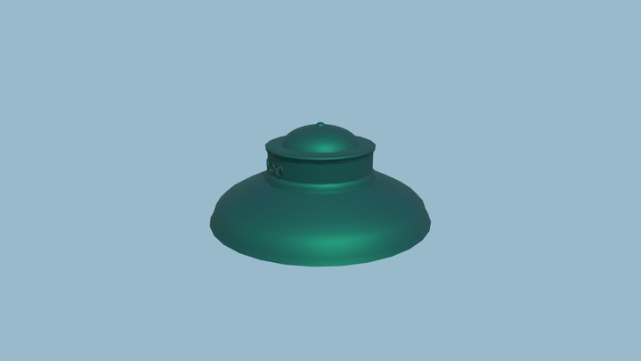 Experimental UFO Model 3D Model
