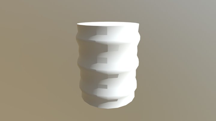 Oil Barrel 3D Model