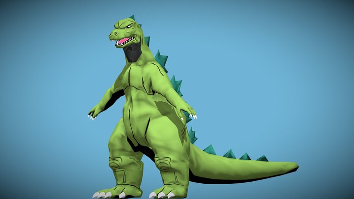 Hanna-Barbera Godzilla Power Hour – Free 3D Model STL