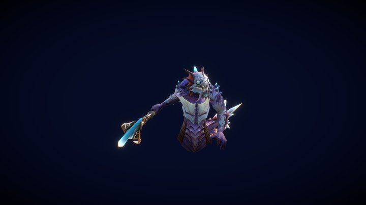 Slardar The Deepwater Hunter 3D Model