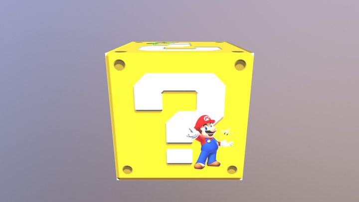 ? Block - Mario Bros 3D Model