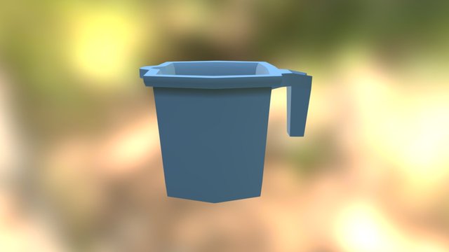 Bath Mug 3D Model