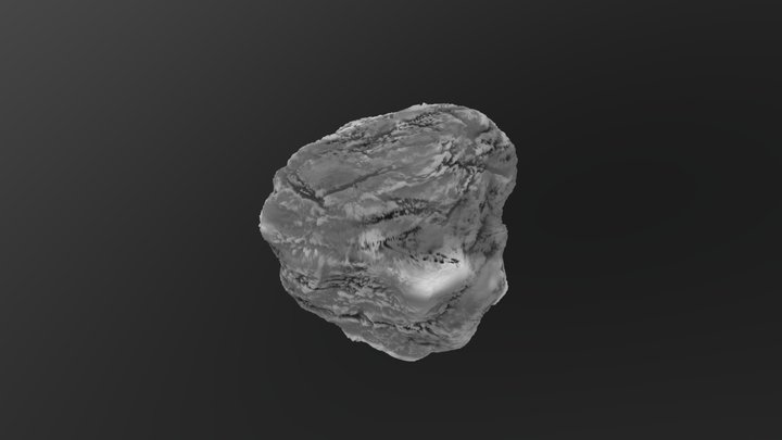 Space Rock 3D Model