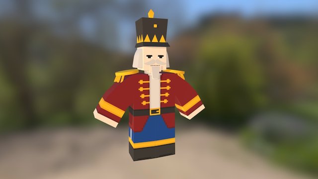Unturned Nutcracker 3D Model