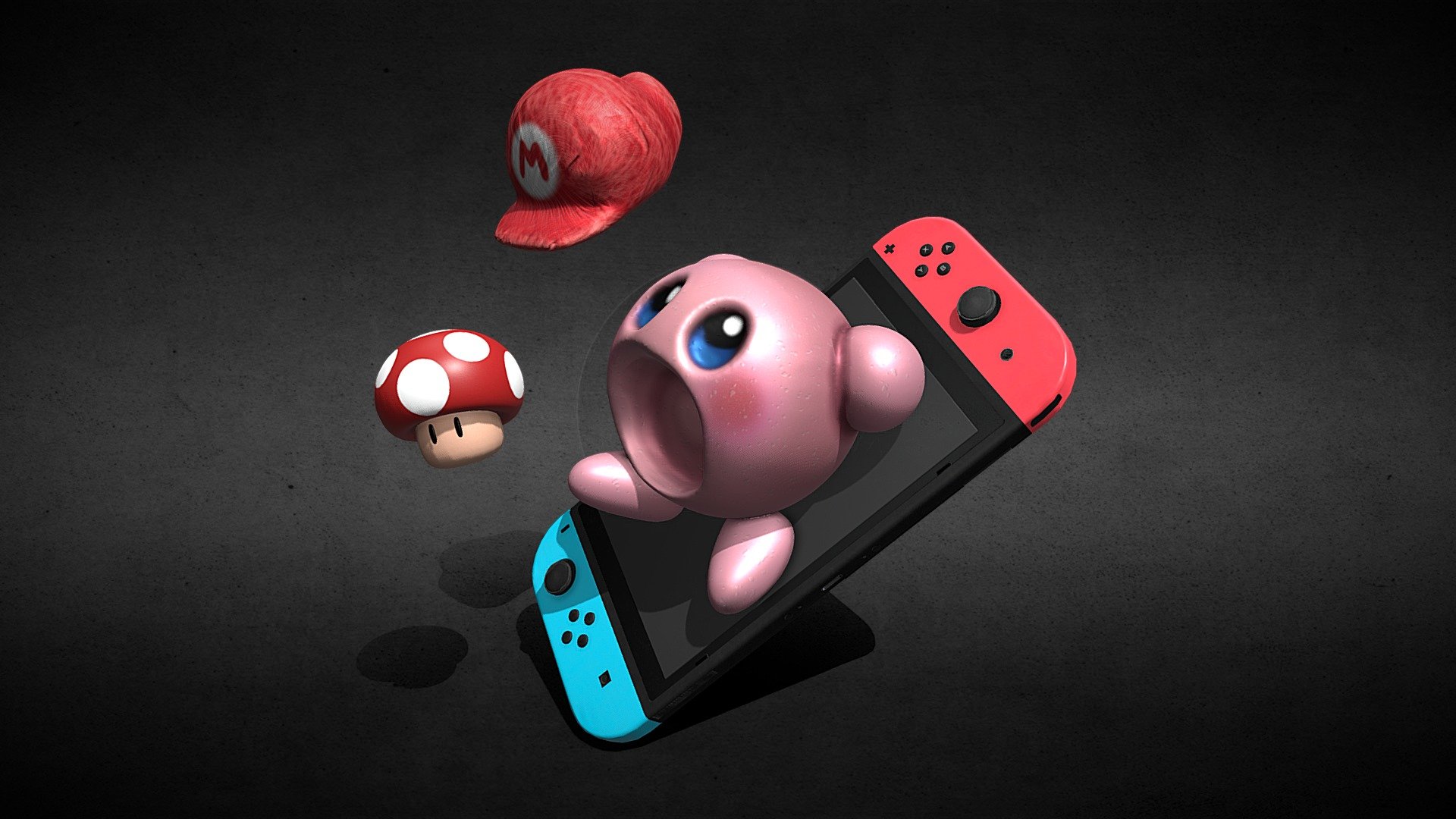 Nintendo Buy Royalty Free 3D model by 3DGuimaraes [6368d2c