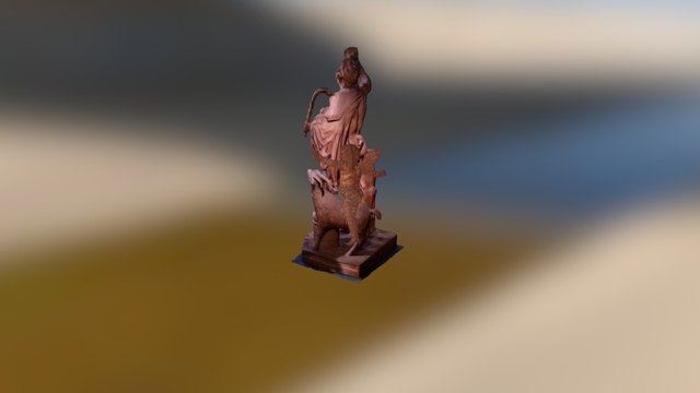 Burtt Faun And Cupid 3D Model