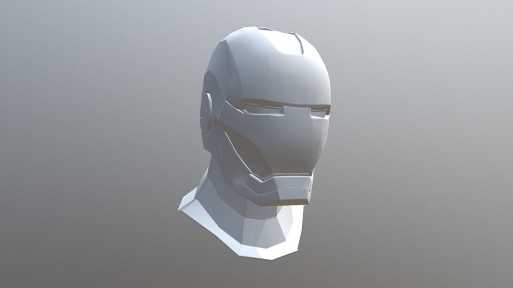 Iron Man Head - Download Free 3d Model By Sharid.lomada [636a428 