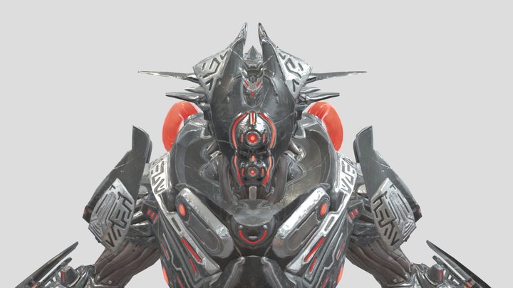 Stellar Survivor - Gunner Enemy 3D Model