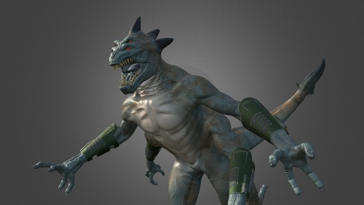 Horn Head Maps 3D Model