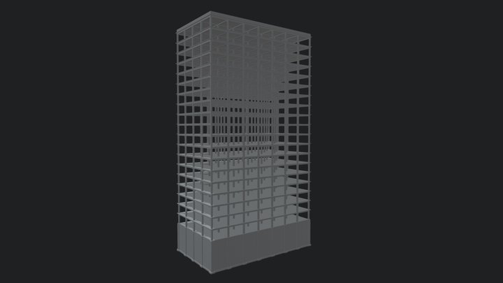 Structural Framework \ SF001 3D Model