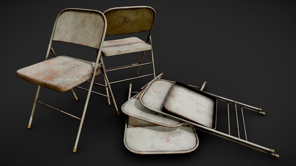 Rusty Folding Chairs