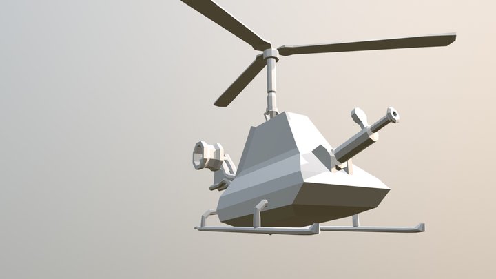 Helicóptero 3D Model