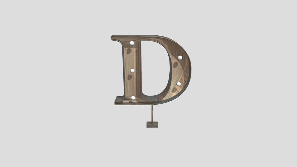 Vintage Marquee Carnival Light D