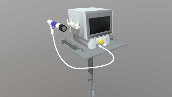 Radial Pressure Wave Device 3D Model