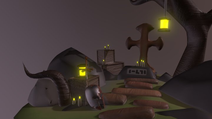 Diorama from 3dcoat 3D Model