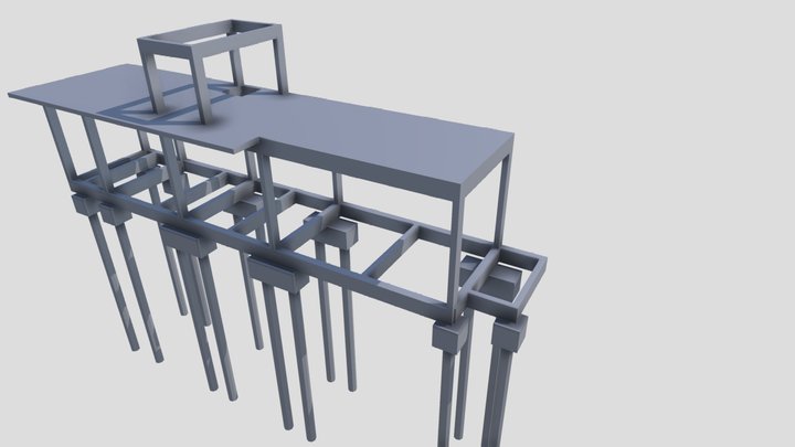 112- Estrutura Thiago 3D Model