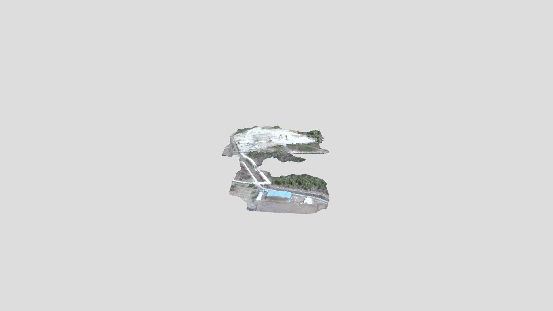 1206 Simplified 3d Mesh