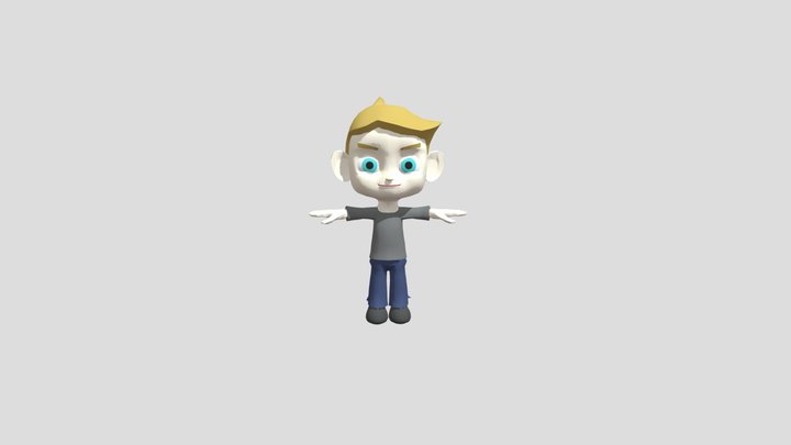 Me as a Sugar Rush Racers Character 3D Model