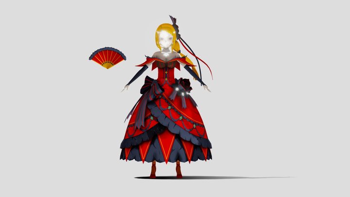 Priscilla, Re: Zero INFINITY - Download Free 3D model by 雨宮レン