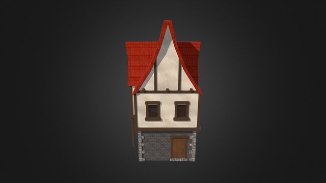 House (Variation 2) W.I.P 3D Model