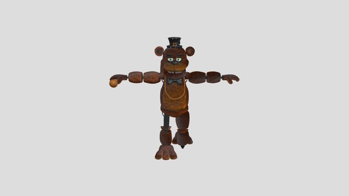 Shamrock Freddy 3D Model