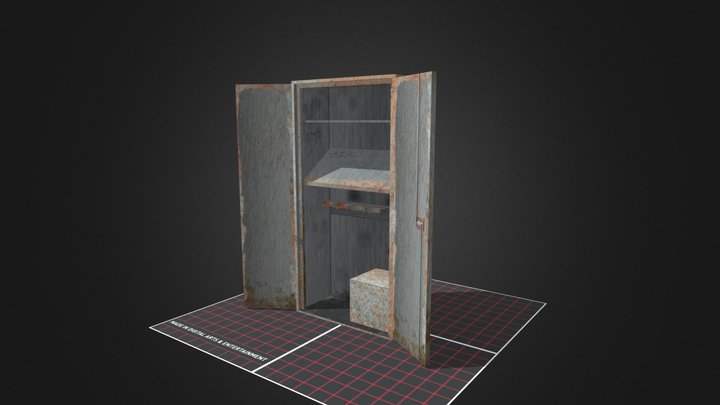 Weapon Locker 3D Model