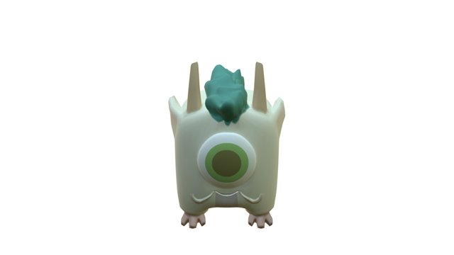 Blob Aku 3D Model