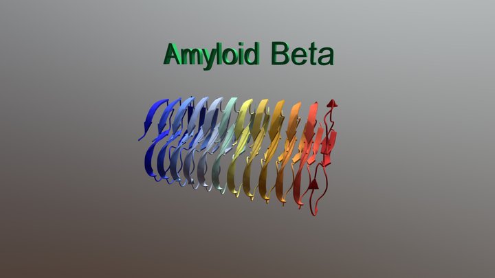Amyloid beta 1-42 3D Model