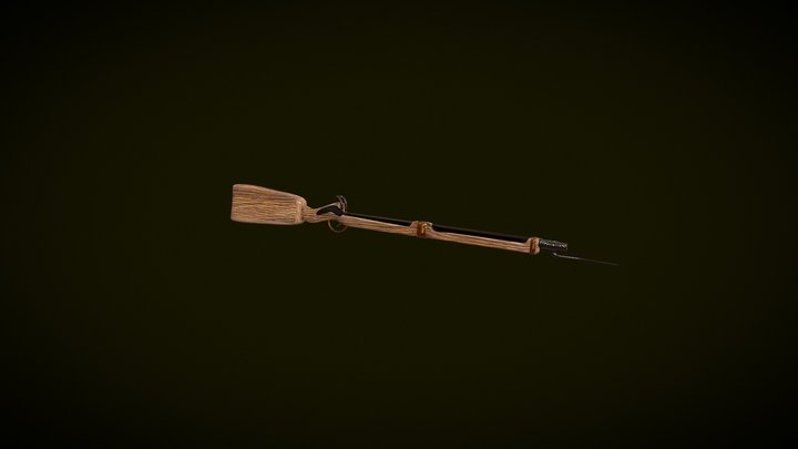 bayonet 3D Model