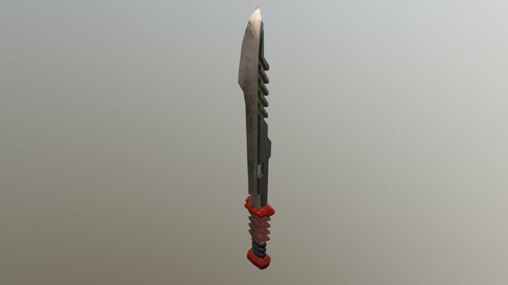 Champion Knight Sword 3D Model