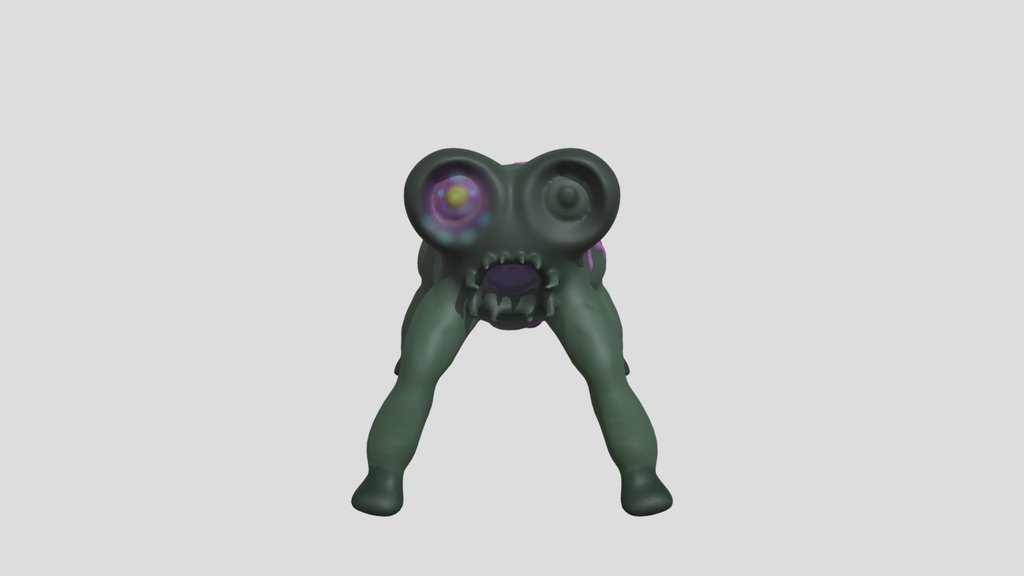 corrupted bog frog