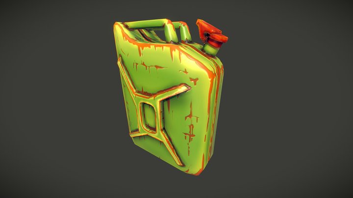 Jerrycan 3D Model