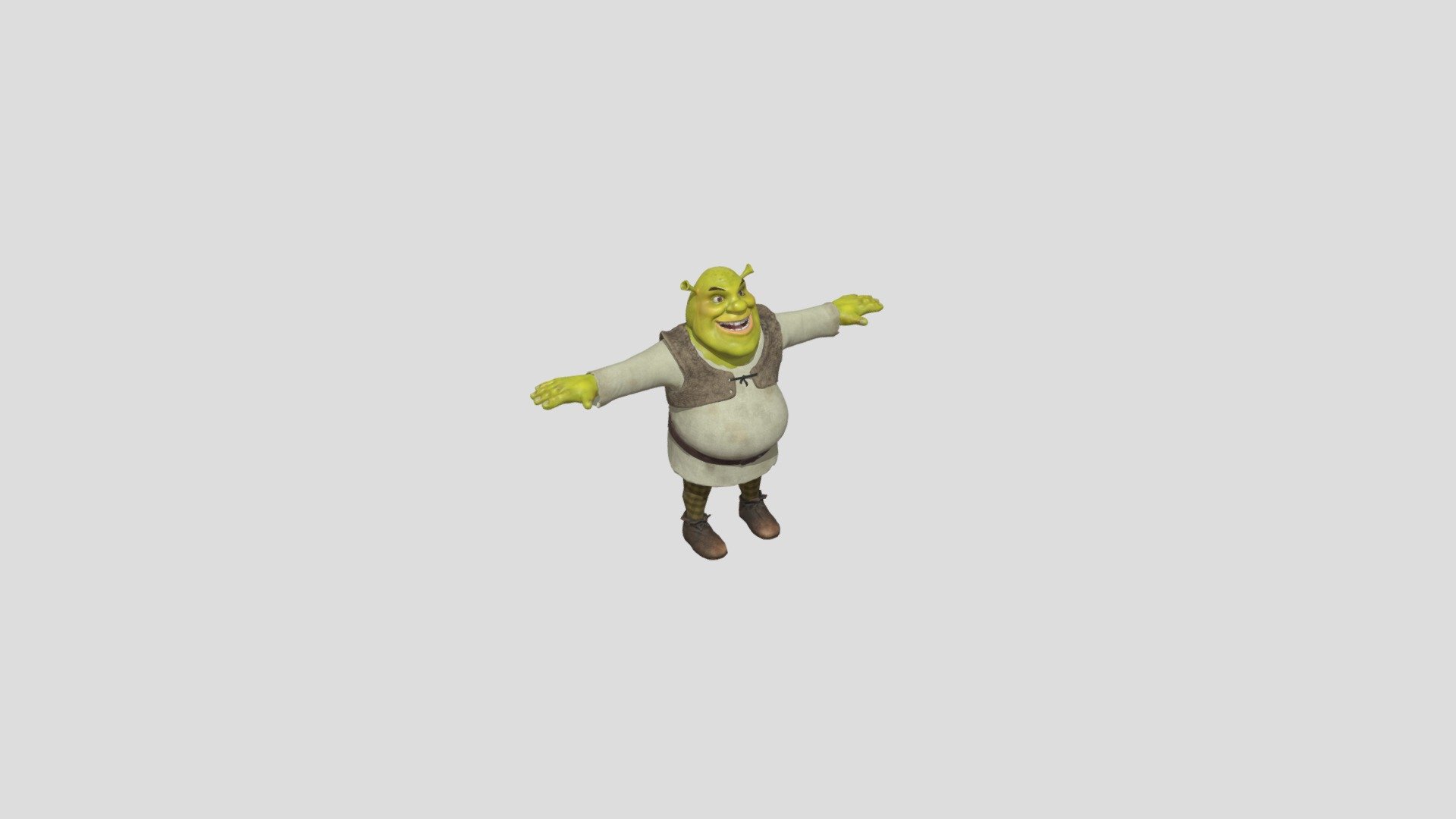 T posing Shrek : r/Shrek