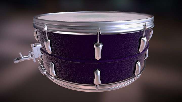 Drum Snare 3D Model