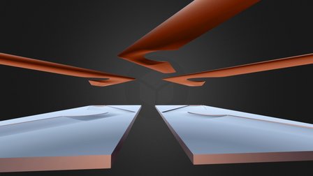 Mold and misc for the composite flying wing 3D Model