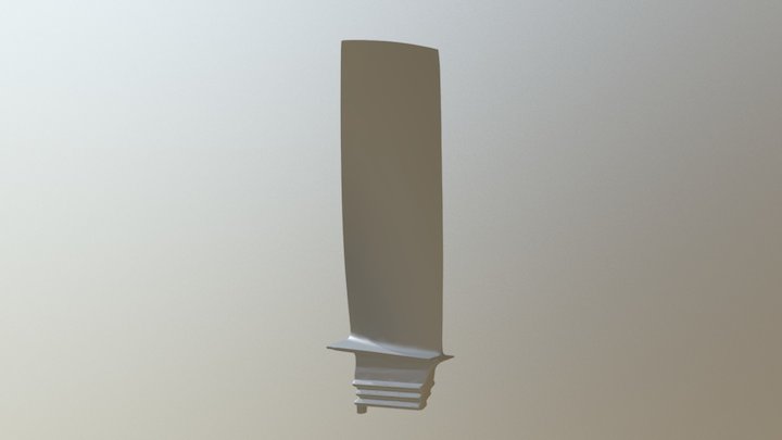 Concorde Olympus 593 Thinned 3D Model