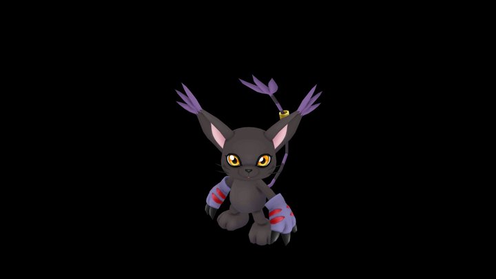 Digimon linkz blackgatomon 3D Model