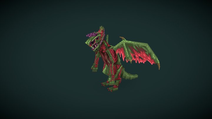 Cathulhu Rex 3D Model