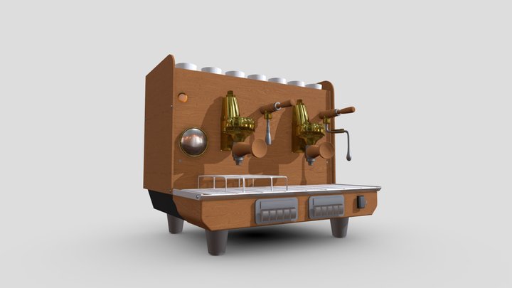 Coffee Machine 3D Model