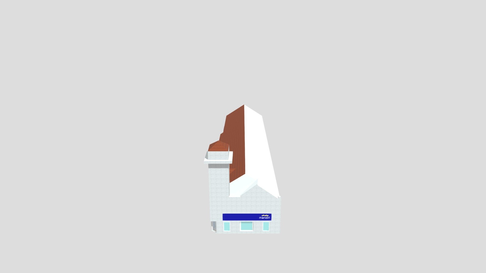 Bismillah Bank Mandiri — Sketchfab embed 3D viewer