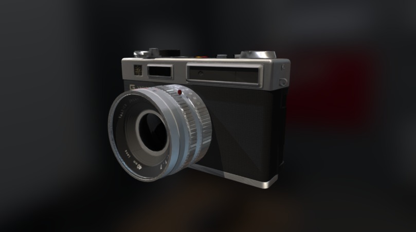 Yashica Electro 35 Camera - 3D model by jamesbogan [6379a33] - Sketchfab