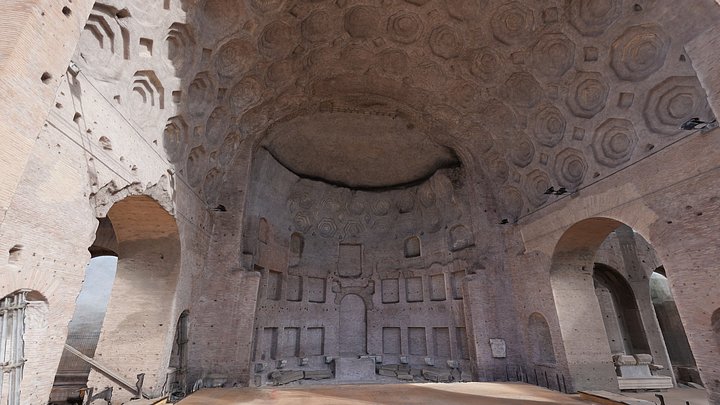 Basilica Of Maxentius – Modello 3D gratuito STL